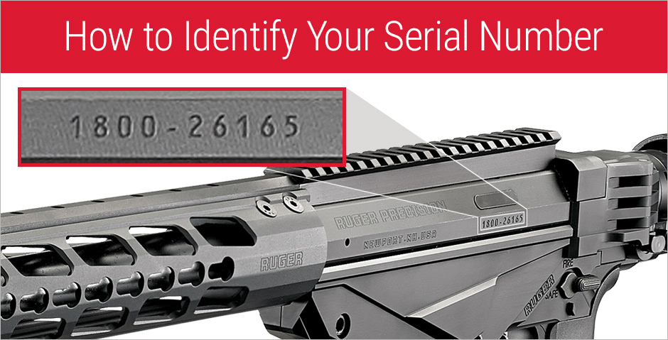 Ruger rifle serial numbers date of manufacture us