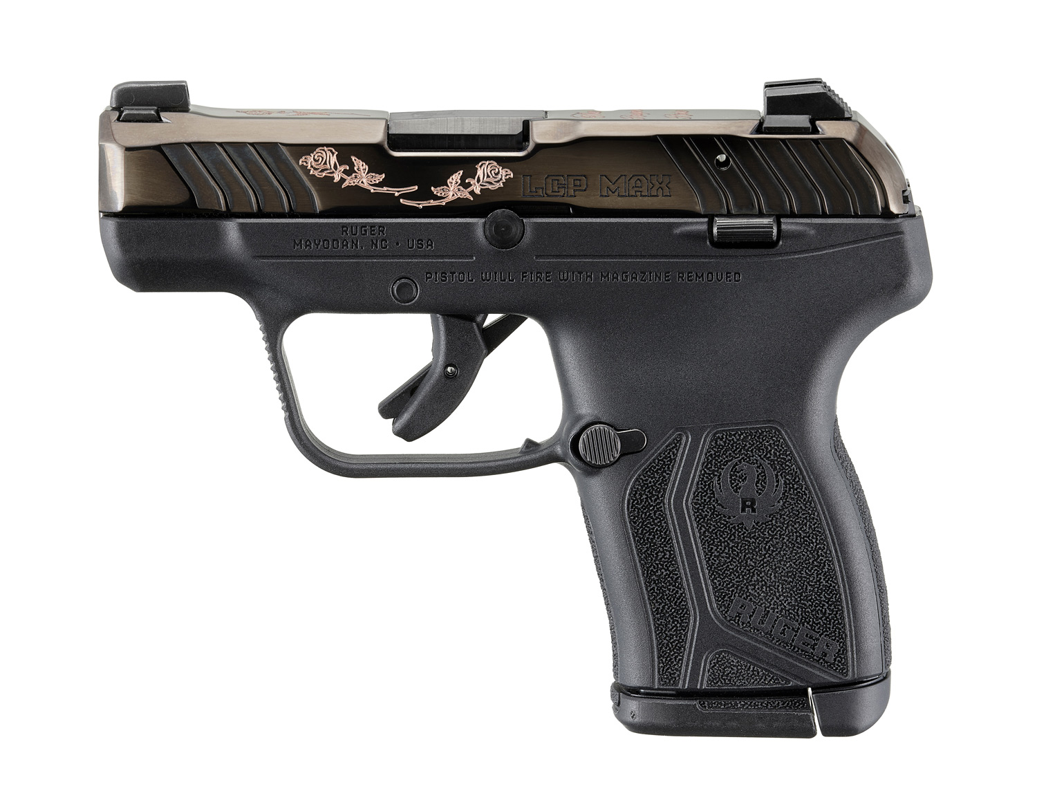 Ruger LCP® MAX 13737 UPC #736676137374 Ruger Rose 380-img-3