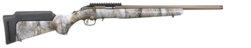 Ruger American Bolt Action Rimfire Rifle .22 Long Rifle 22 Barrel 10  Rounds Synthetic Stock Satin Blued Finish, 8301