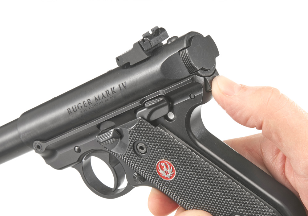 Factory Ruger Mark IV Pistol Rimfire Hard Case W/ Lock Handgun Storage USA NEW 