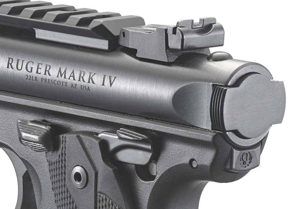 Ruger ® Mark IV ™ 22/45 ™ Tactical Rimfire Pistol Models.