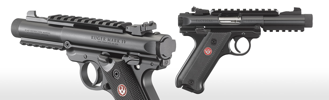 Ruger® Mark Iv™ Tactical Rimfire Pistol Models